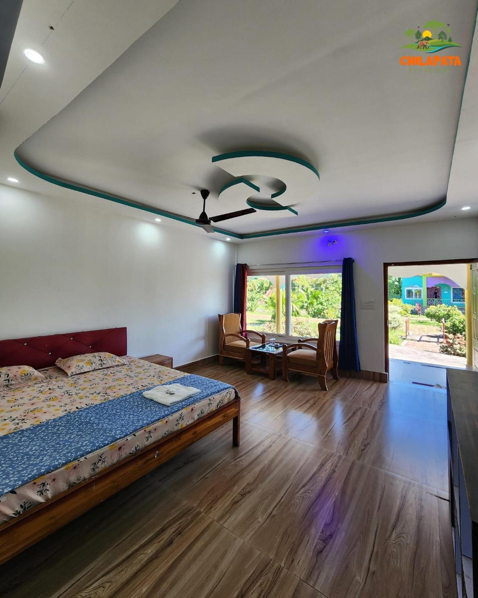 Chilapata Eco Resort Uttar Simlabari Bagian luar foto