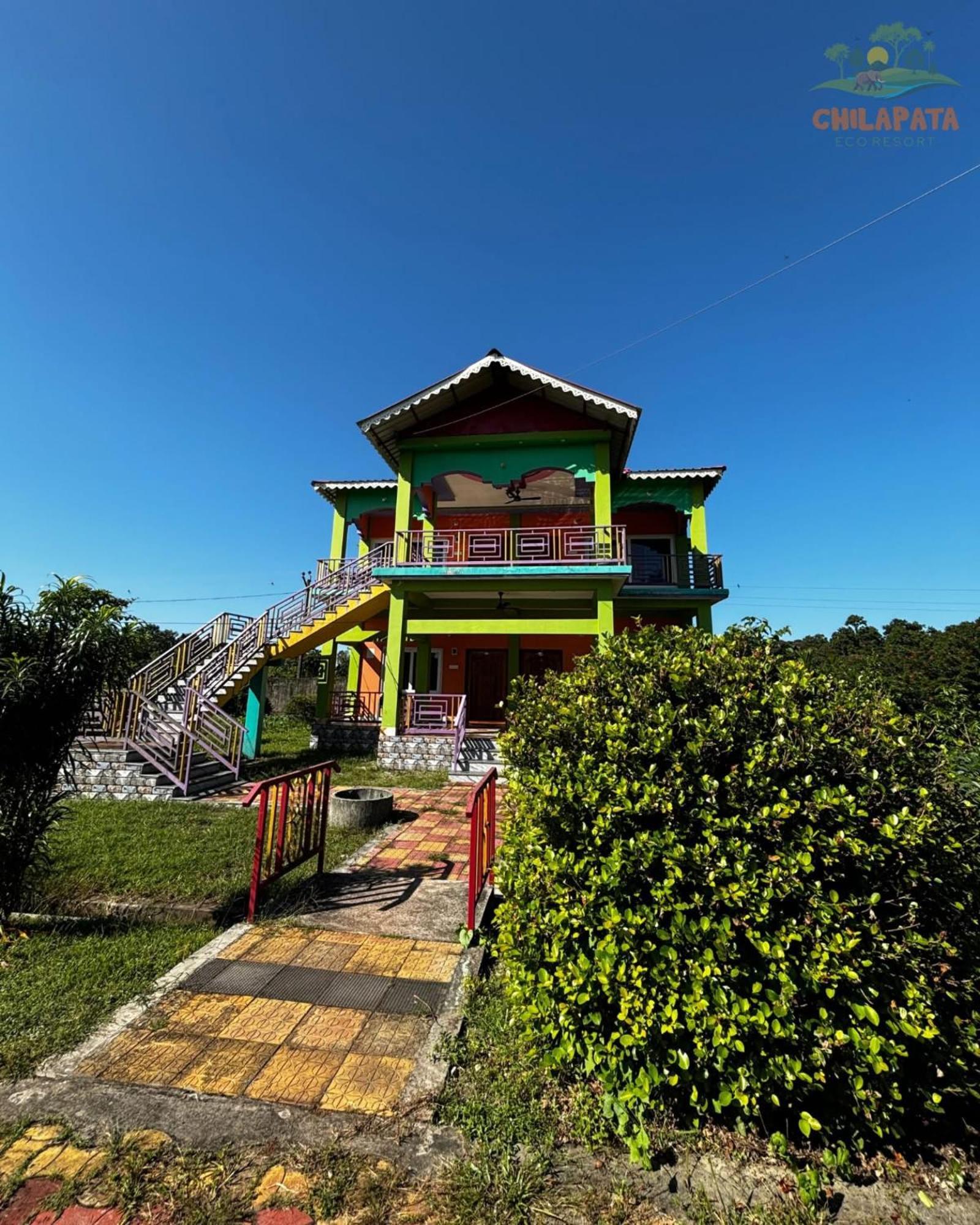 Chilapata Eco Resort Uttar Simlabari Bagian luar foto